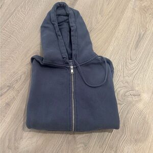 Brandy Melville blue zip up